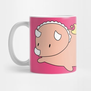 Star and Moon Triceratops Mug